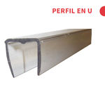 Onduline® - Accesorios ONDUCLAIR® PC Celular - Perfil U (10 mm) - Dim: 2,1 m